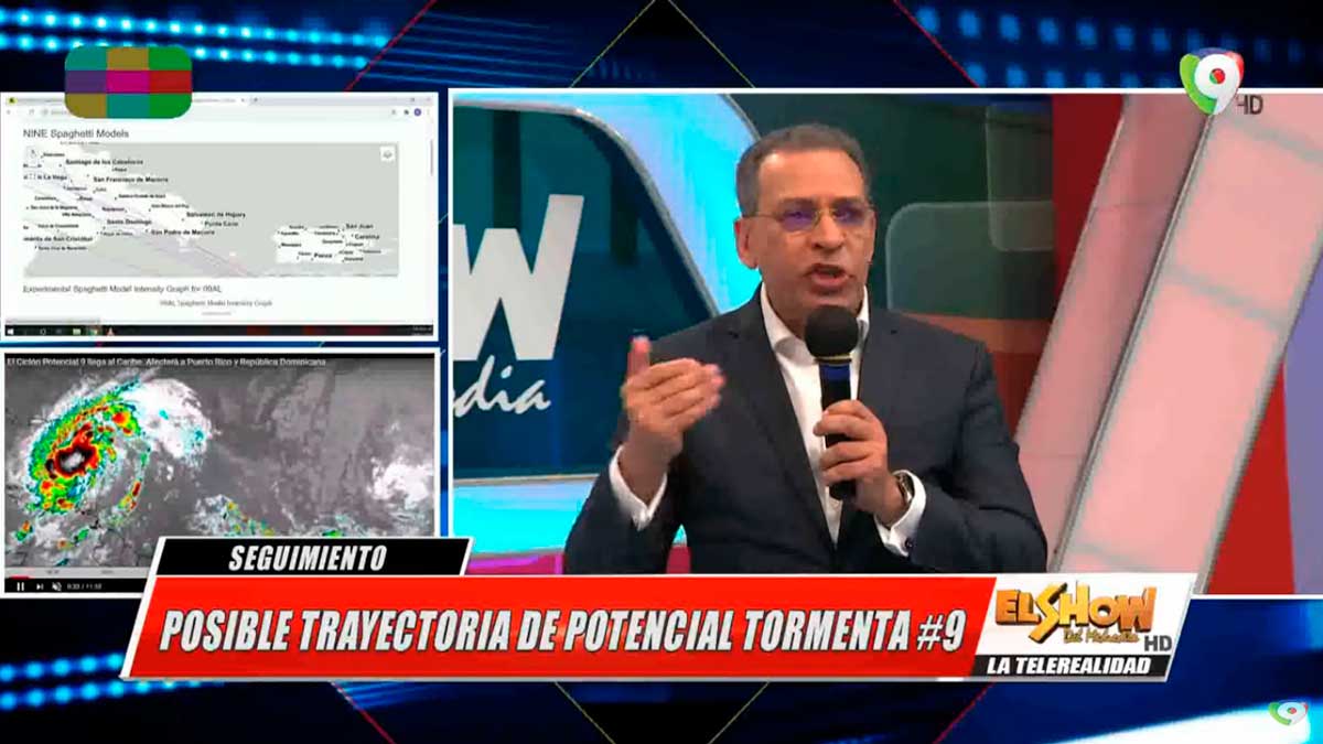 Alerta de Potencial Tormenta ISAÍAS | El Show del Mediodía