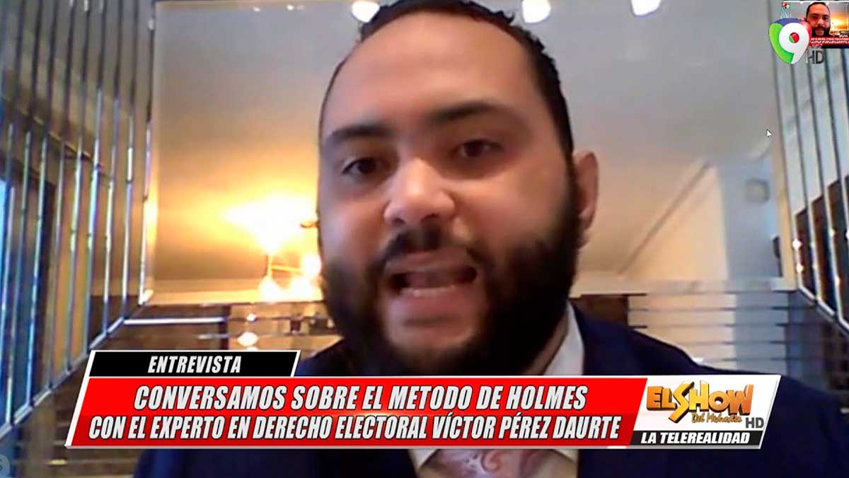 Víctor Pérez Duarte: Explica el método de D'Hondt en selección de Diputados | El Show del mediodía