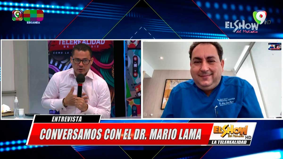 Dr. Lama: “Por falta de conciencia hemos tenido repunte de contagios | El Show del Mediodía