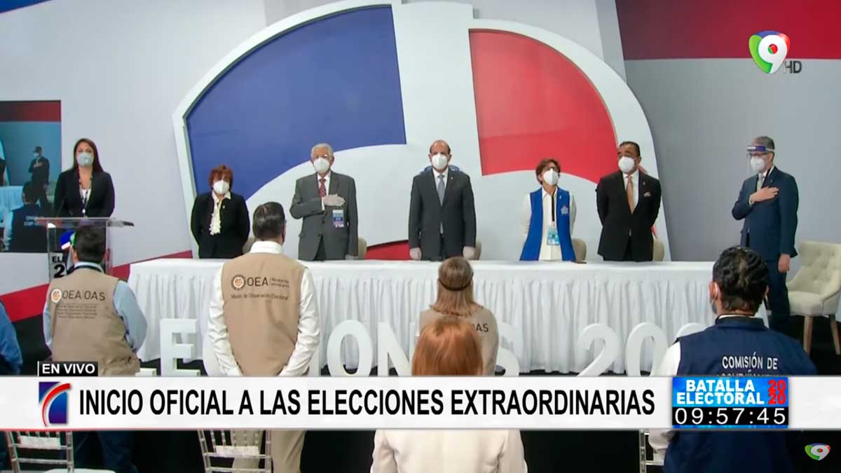 Inicio oficial de las elecciones extraordinarias | Batalla Electoral 2020