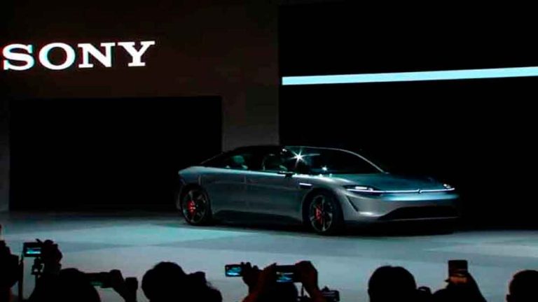 Sony presenta un vehículo eléctrico para poner a prueba alta tecnología