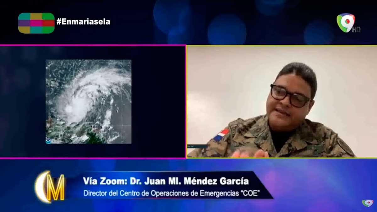 Desarrollo de la tormenta Isaias en Republica Dominicana | Esta Noche Mariasela