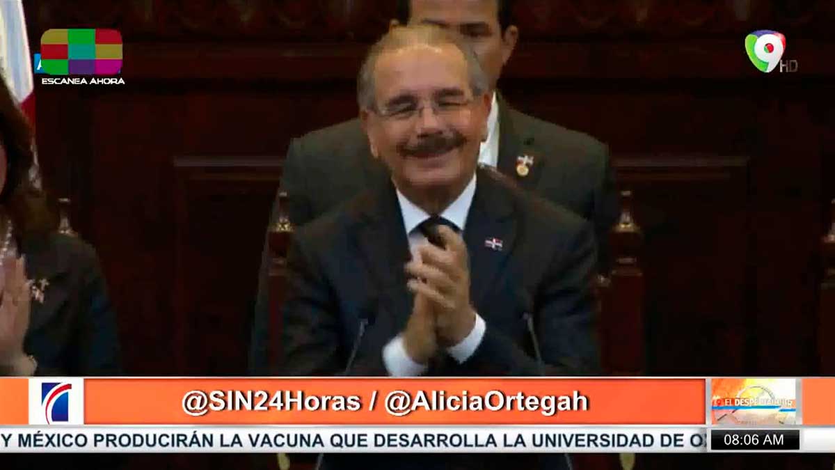 Criticas a Danilo Medina por no asistir a discurso inaugural | El Despertador SIN