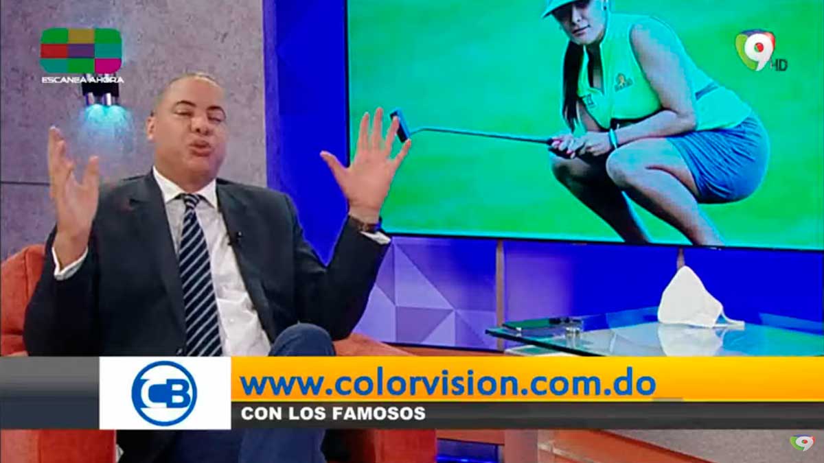 Héctor Gómez en Gurú de los deportes en Con los Famosos