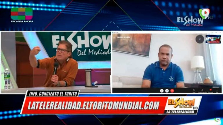 Héctor Acosta «El Torito»: Asumiré con humildad pero también con determinación | El Show del Mediodía