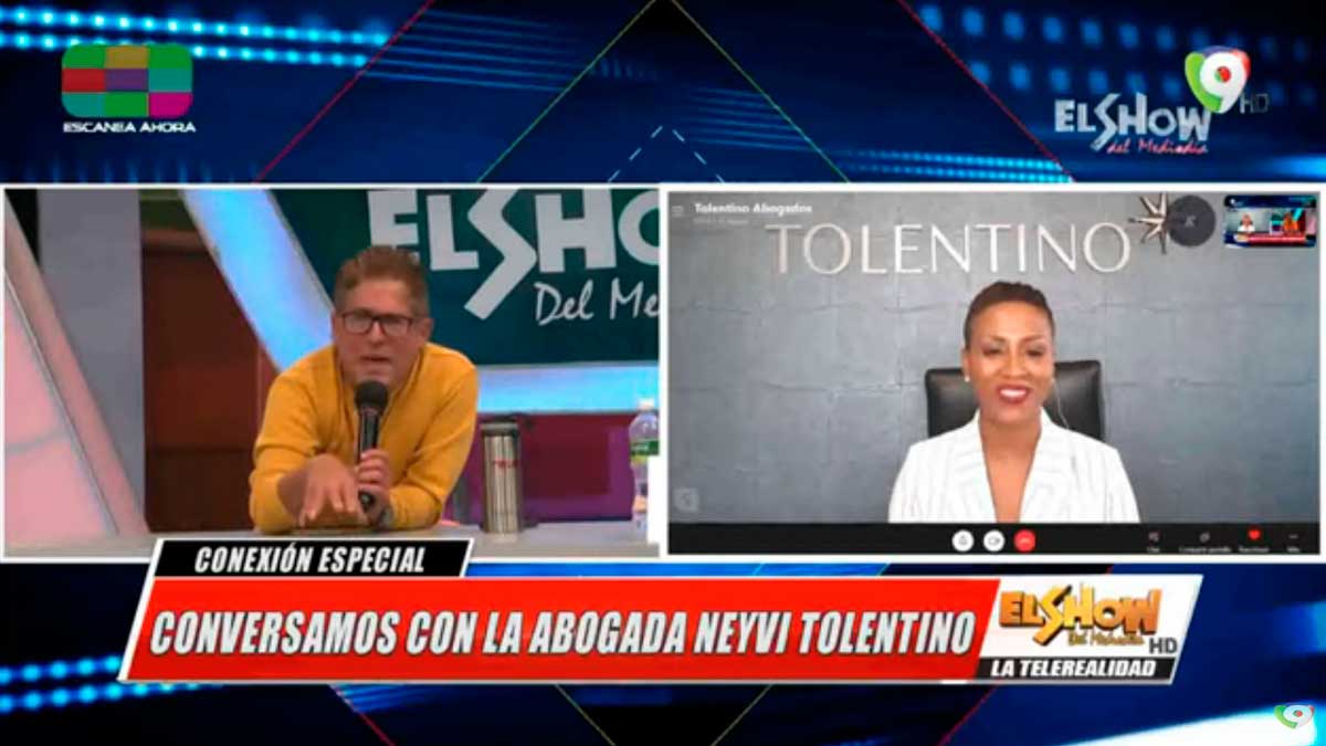 Dominicana Neyvi Tolentino crea robot abagado virtual | El Show del Mediodía