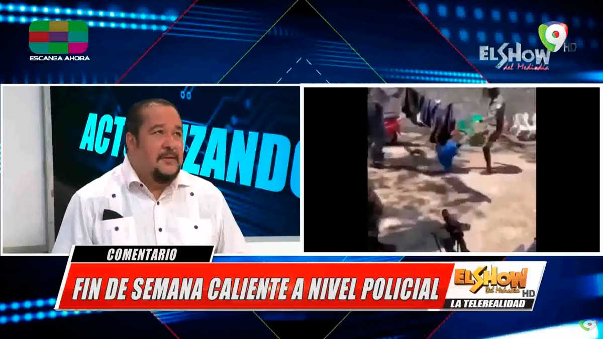 ¿Policías actuando de la manera correcta? | El Show del Mediodía