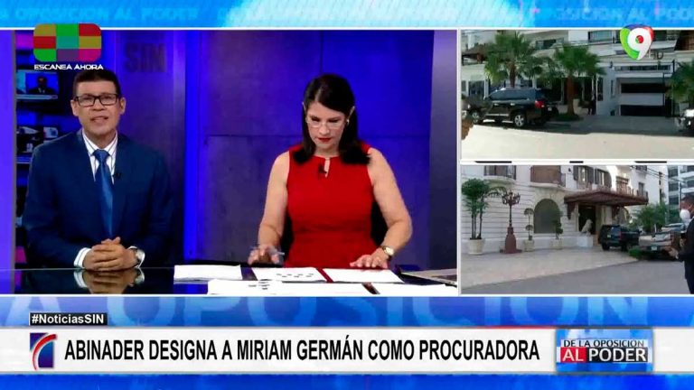 Presidente Abinader Designa a Mirian Germán como Procuradora General, Déjale tus comentarios – SIN