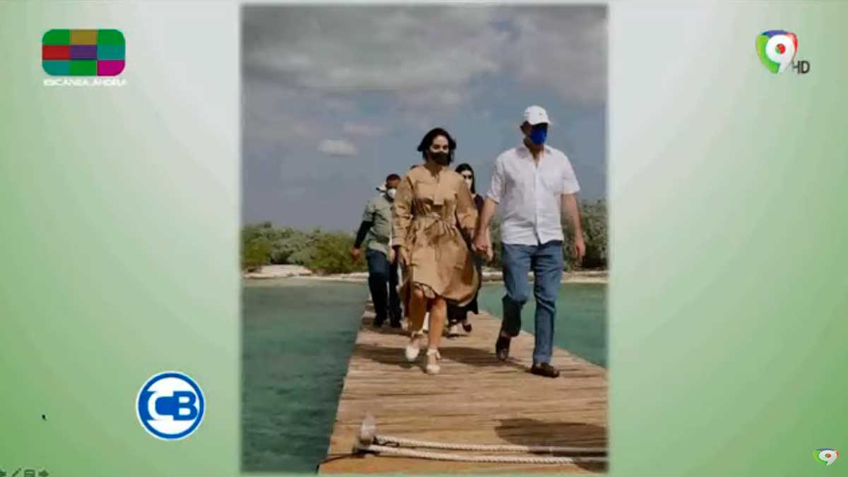 Visita de Luis Abinader a Pedernales en Con los Famosos