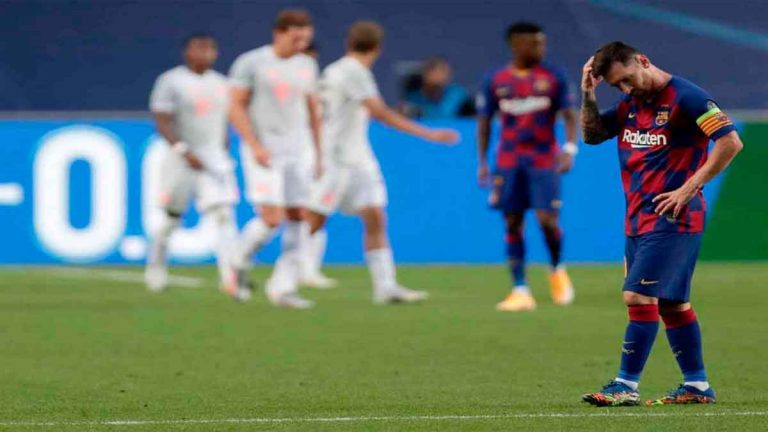 El Bayern propina una goleada histórica al Barcelona eliminandolos de la Champions