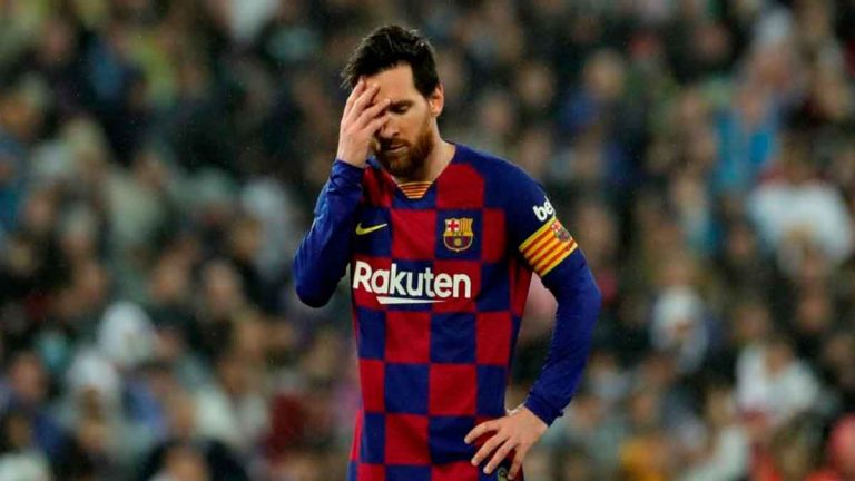 Leo Messi se va del Barça