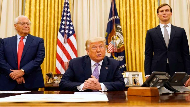 Trump anuncia «acuerdo de paz histórico» con Israel y Emiratos Árabes
