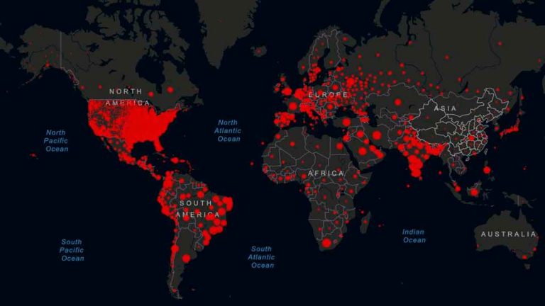 El mundo supera los 750.000 muertos por COVID-19, 400.000 de ellos en América