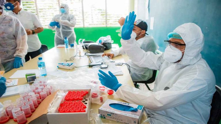 ADN continúa labor de operativos de prevención del COVID-19 en barrios