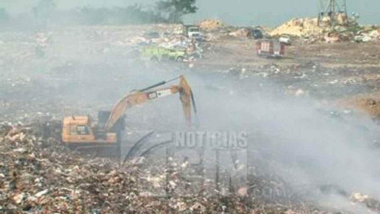Vertedero de Haina se incendia por segunda vez en seis meses