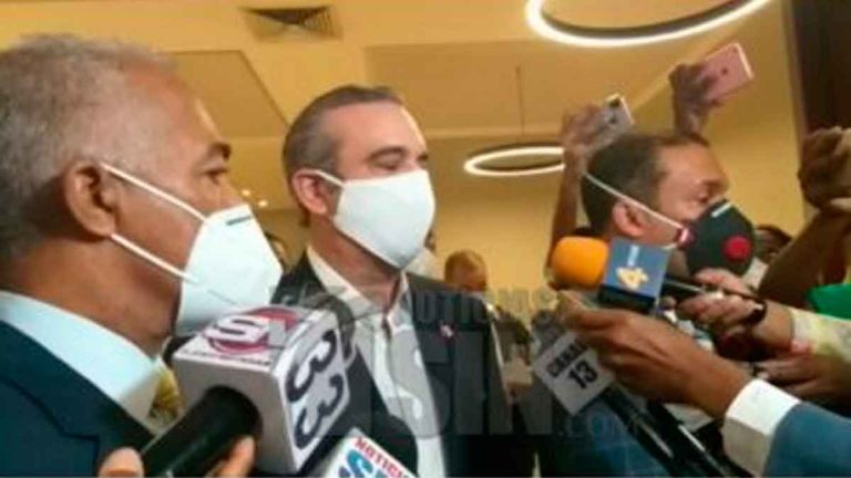 Luis Abinader: «Vamos a trabajar con la reforma de la Policía»