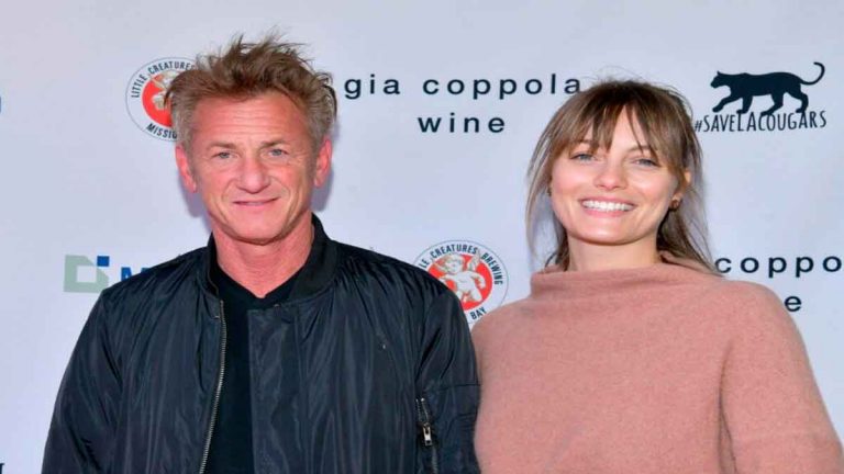 Sean Penn se casó en secreto con Leila George, su novia de 28 años, hija del actor Vincent D’Onofrio