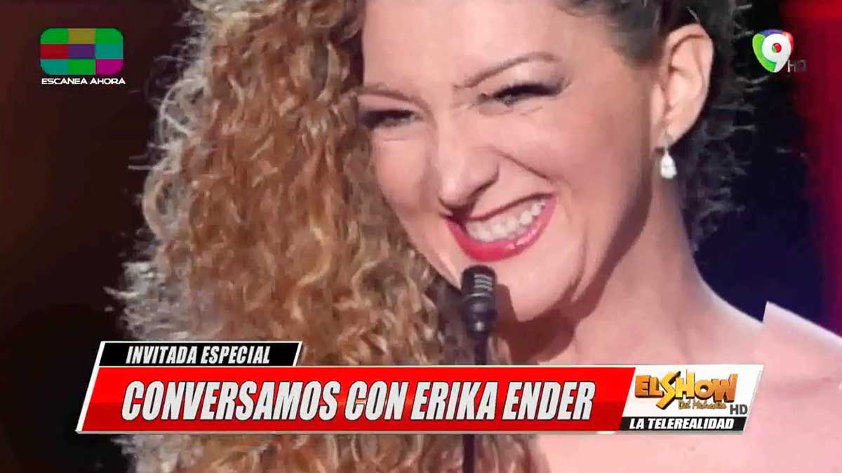 "Despacito" Compuesta por Erika Ender en Exclusiva en El Show del Mediodía