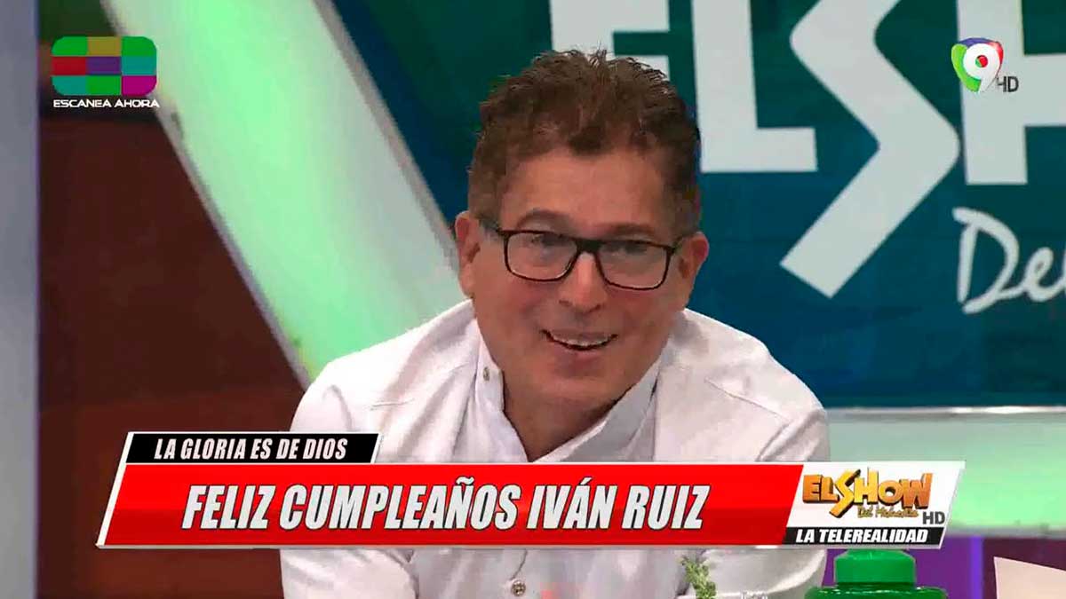 Iván Ruiz El creativo de la TV Dominicana "Feliz Cumpleaños" | El Show del Mediodía