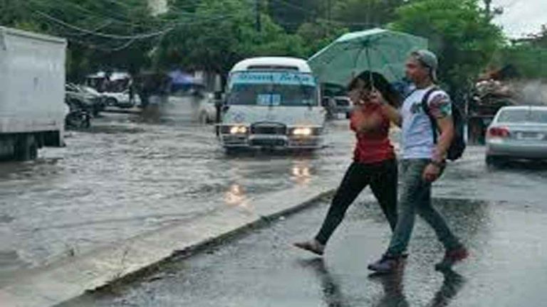 Aguaceros dispersos y tormentas eléctricas en algunas provincias