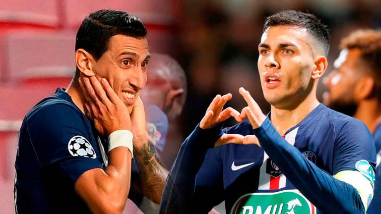 Los futbolistas de PSG Neymar, Di María y Paredes dan positivo por coronavirus