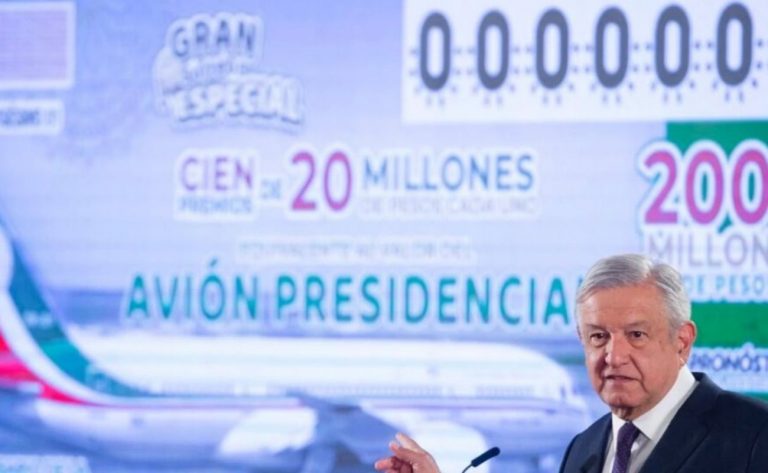 Rifa de avión presidencial de México desata críticas virales en redes