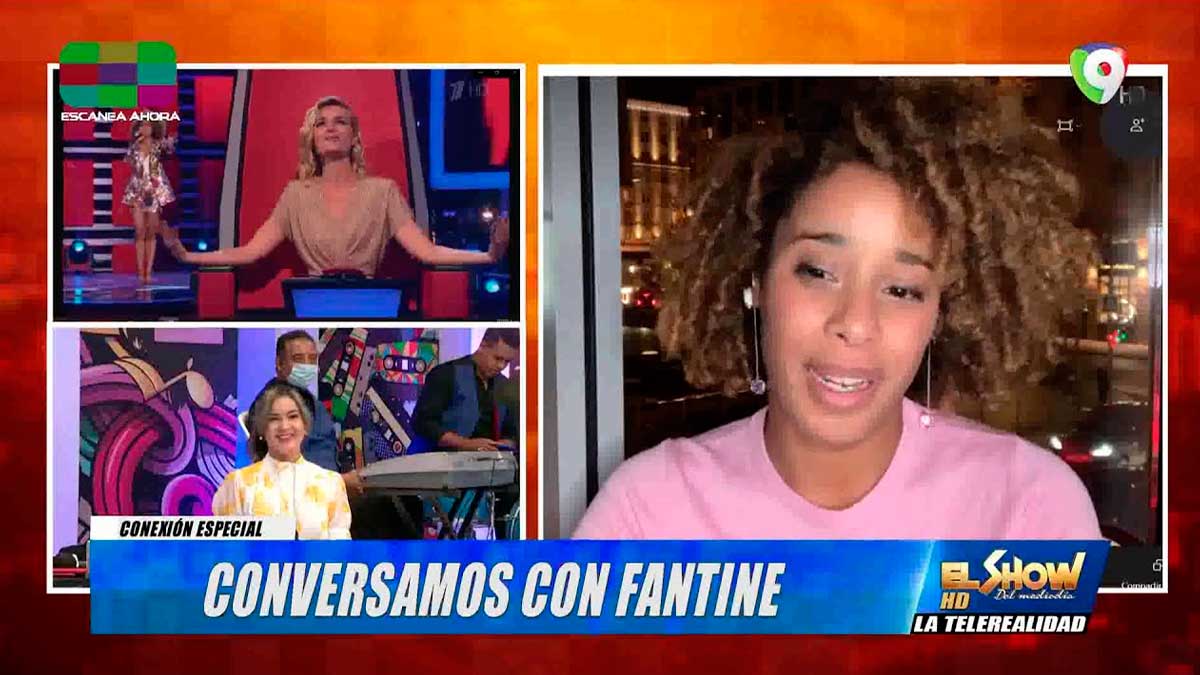 Fantine Rusa-Dominicana que triunfa en el mundo con su voz | El Show del Mediodía