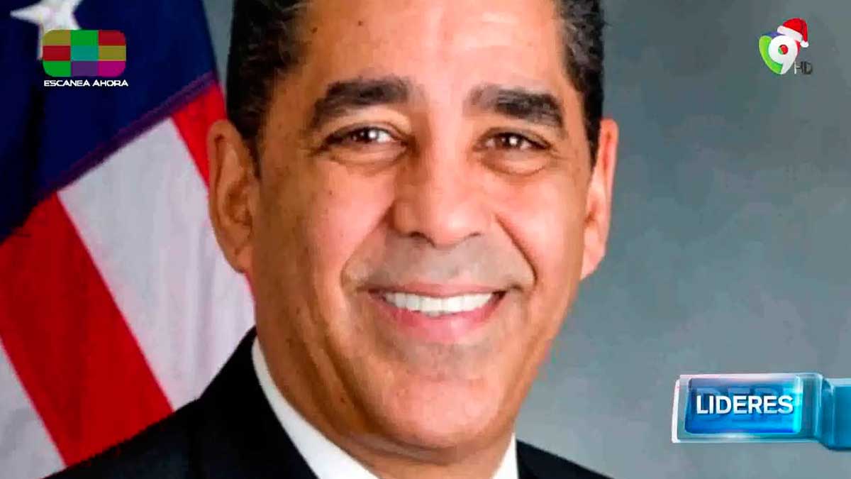 Congresista Adriano Espaillat: Feliz por ser reelegido y con mucho trabajo | Líderes TV