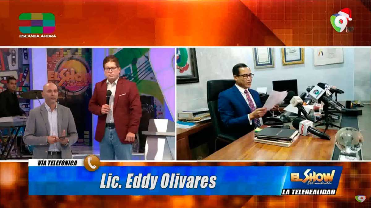 Eddy Olivares: El poder ejecutivo no quiso que mi nombre se colocara en ternas | El Show del Mediodía