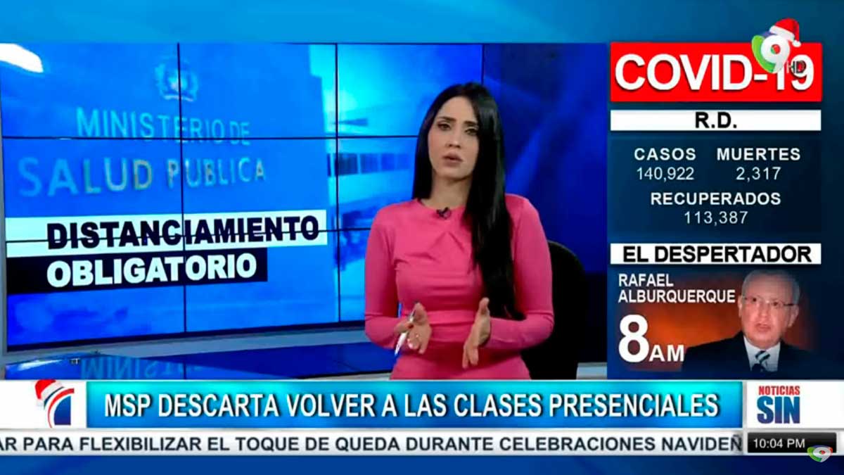 Salud Publica prohíbe regreso a clases presenciales