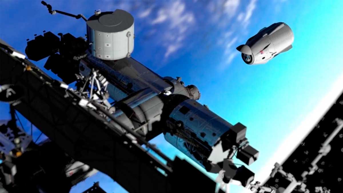 La misión de SpaceX hacia la Estación Espacial Internacional