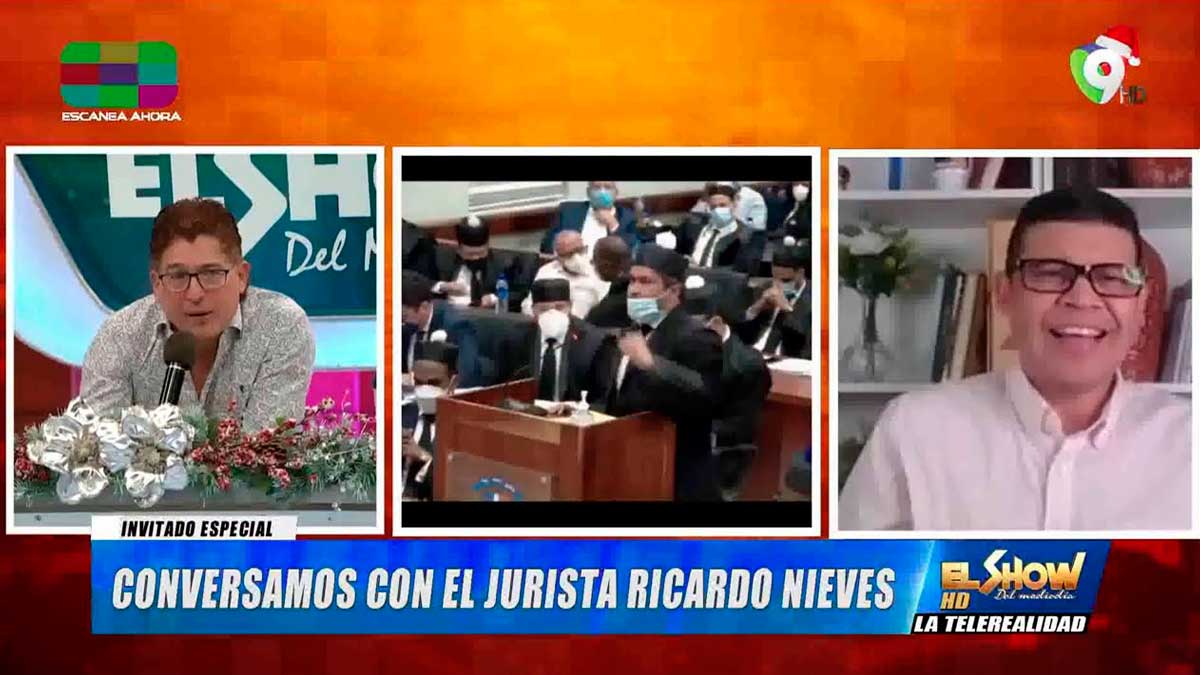 Dr. Ricardo Nieves: Lo importante es que el imputado no intente escapar