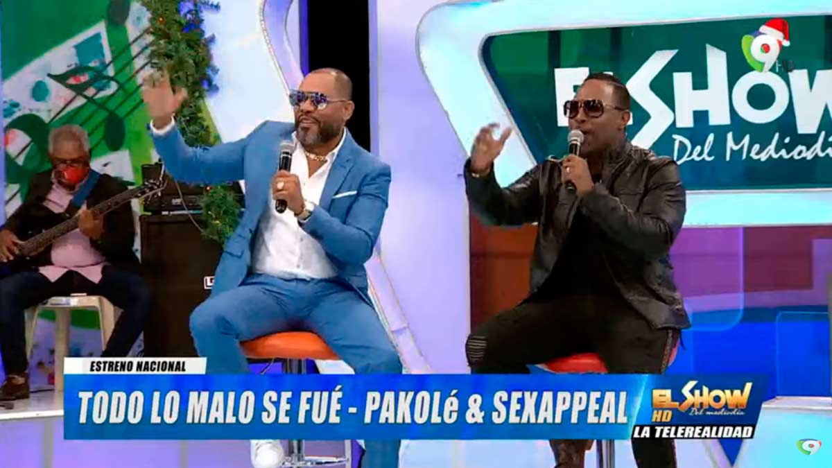 Pakolé y Sexappeal cantan “Todo lo malo se fue” para llevar mensaje positivo