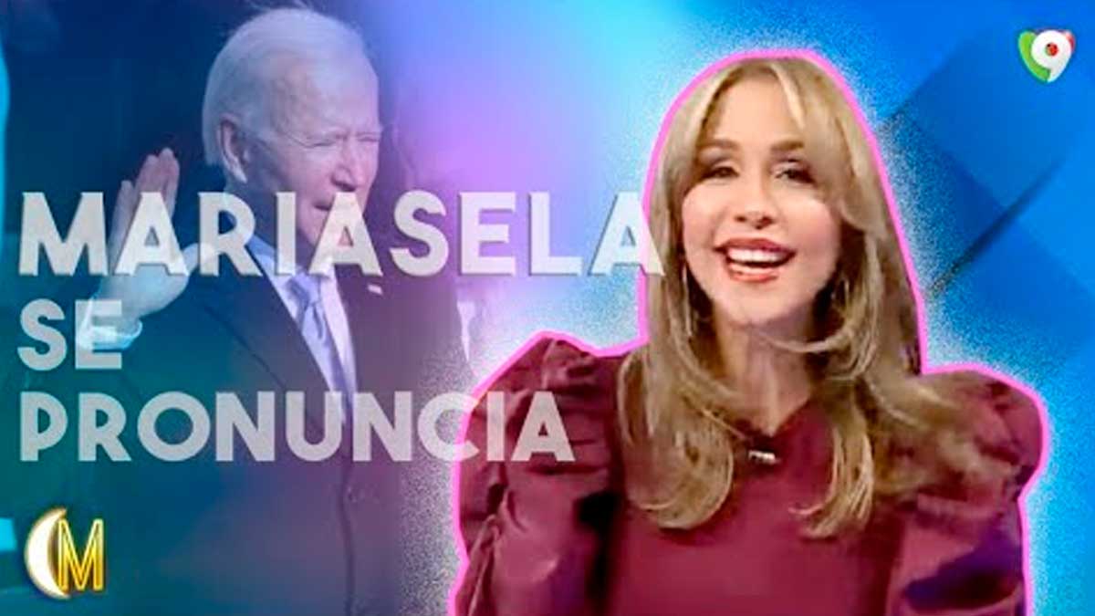 Mariasela se pronuncia ante toma de posesión de Joe Biden