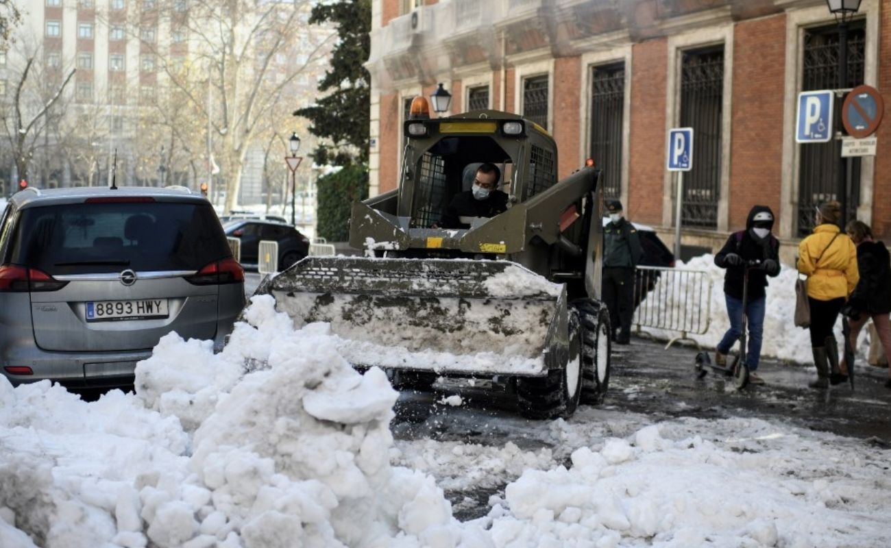 Madrid nevada