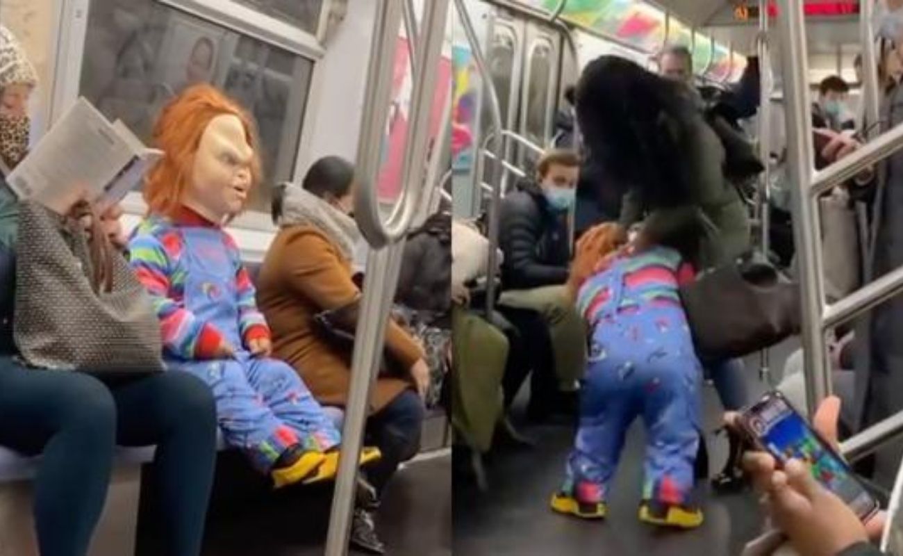 Chucky en el metro