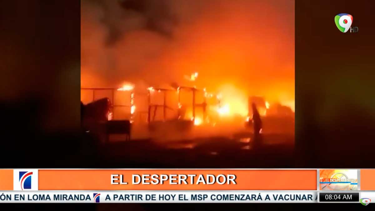 Incendio en la cárcel de la Victoria