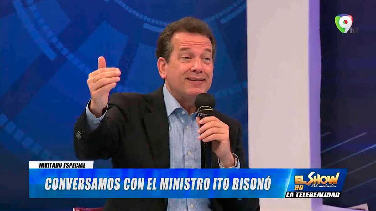 Ito Bisonó "Si hay un incremento justificado, el combustible sube"