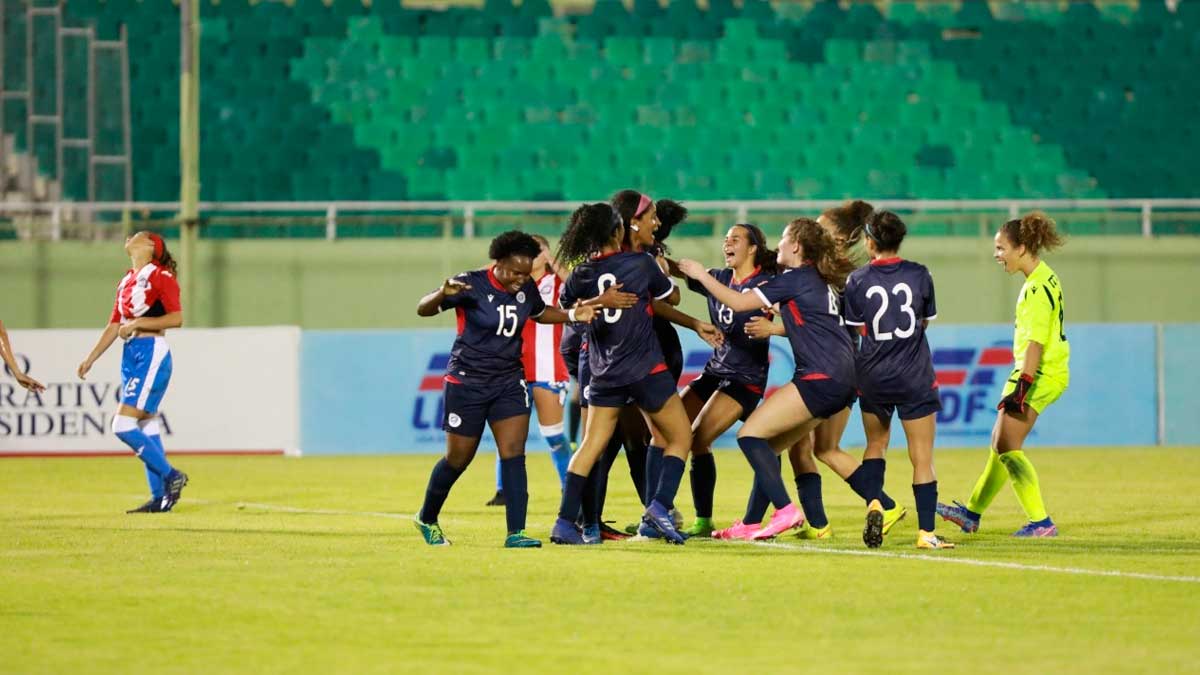 República Dominicana y Puerto Rico empatan en amistoso fútbol femenino