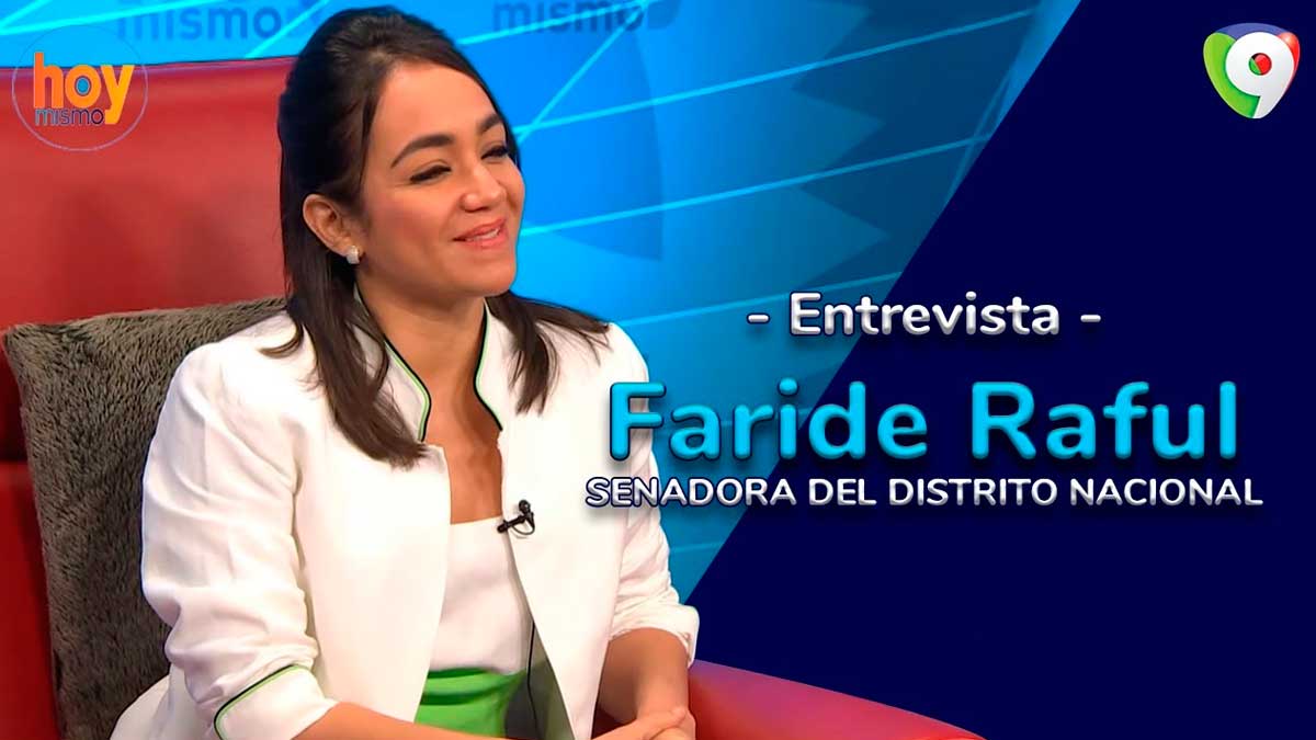 Senadora Faride Raful: Dañar el bien público es una aberración