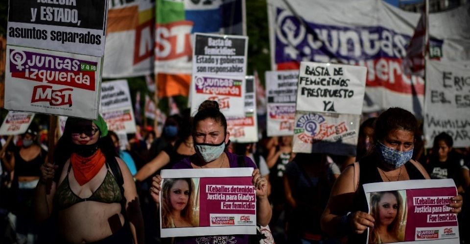 Marchas argentinas en Día de la Mujer