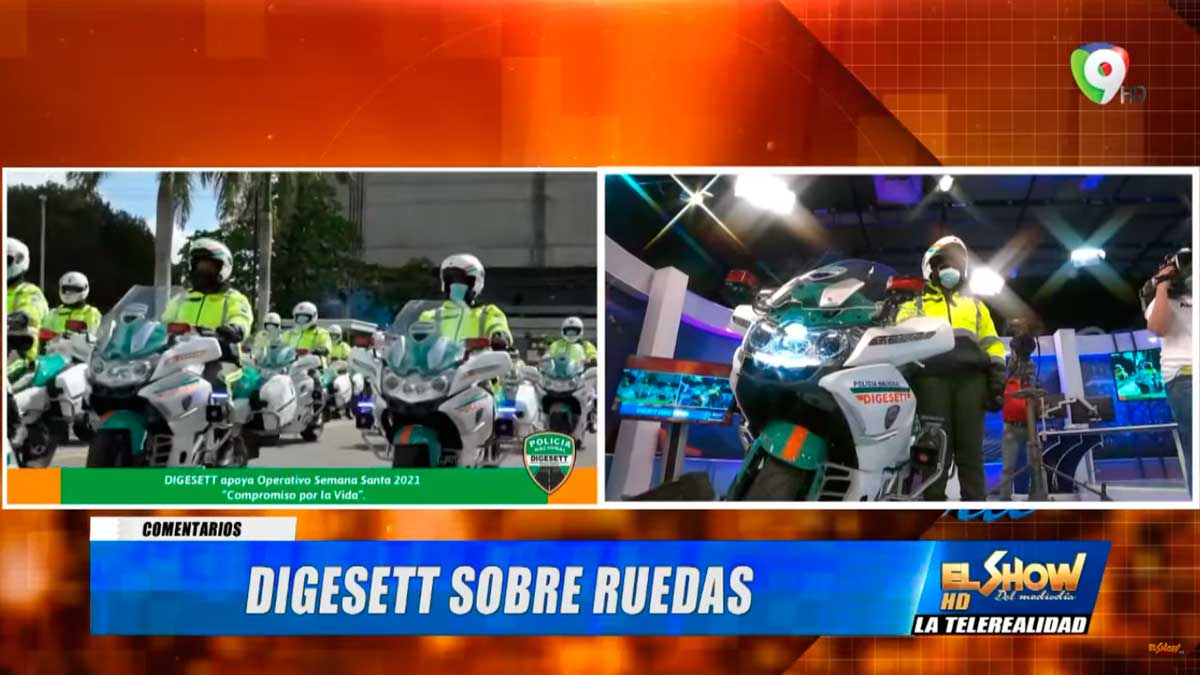 Digisett asume controles para Semana Santa segura 2021 | El Show del Mediodía