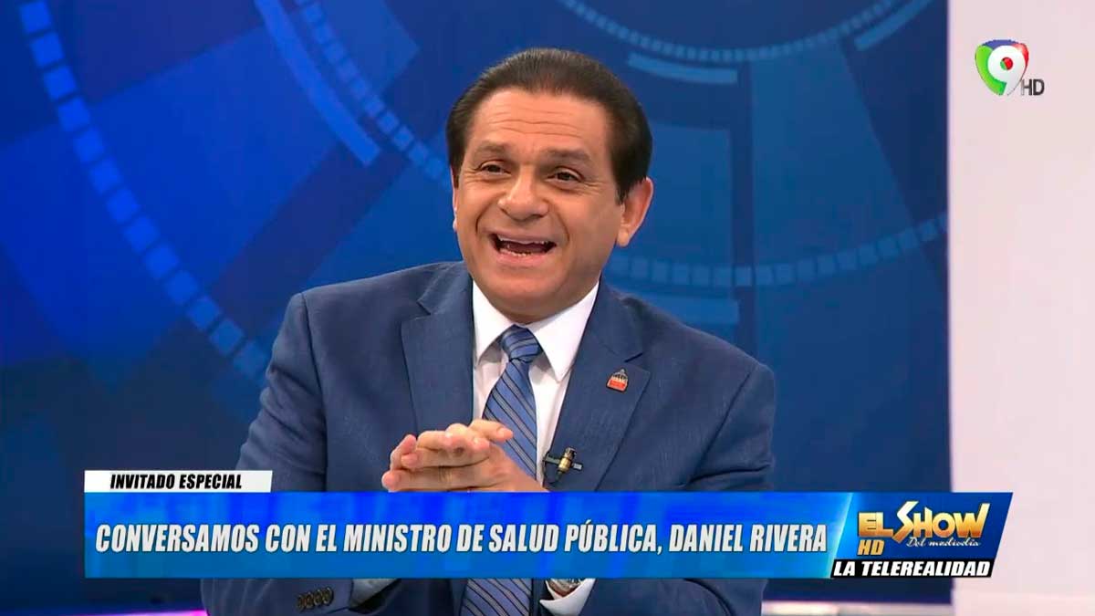 Ministro de Salud Pública Dr. Daniel Rivera en El Show del Mediodía