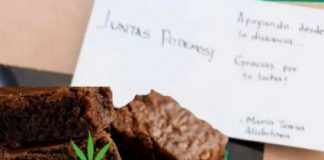 Brownies con marihuana