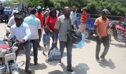 Haitianos repatriados