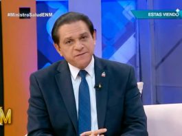 Dr. Daniel Rivera Ministro de Salud Pública en Esta Noche Mariasela