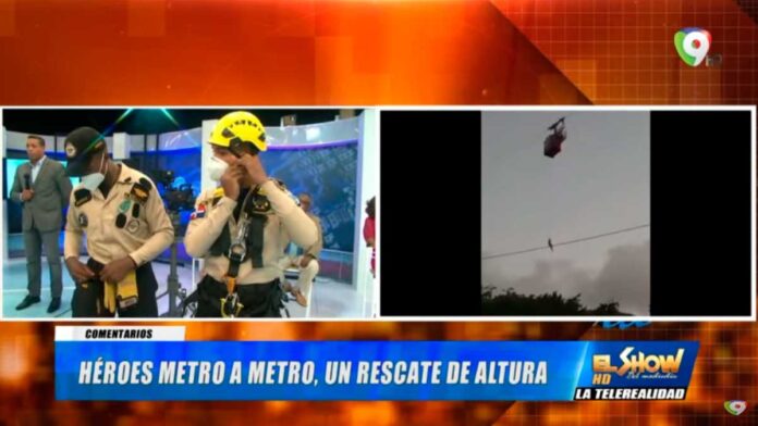 Lo que usted no vio del rescate a las personas atrapadas en el Teleférico | El Show del Mediodía