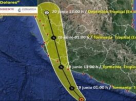 Tormenta tropical dolores