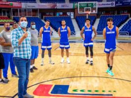 Selección nacional de baloncesto inicia entrenamientos con miras a repechaje olímpico