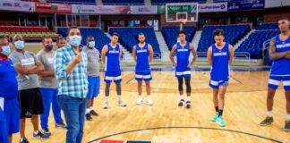 Selección nacional de baloncesto inicia entrenamientos con miras a repechaje olímpico